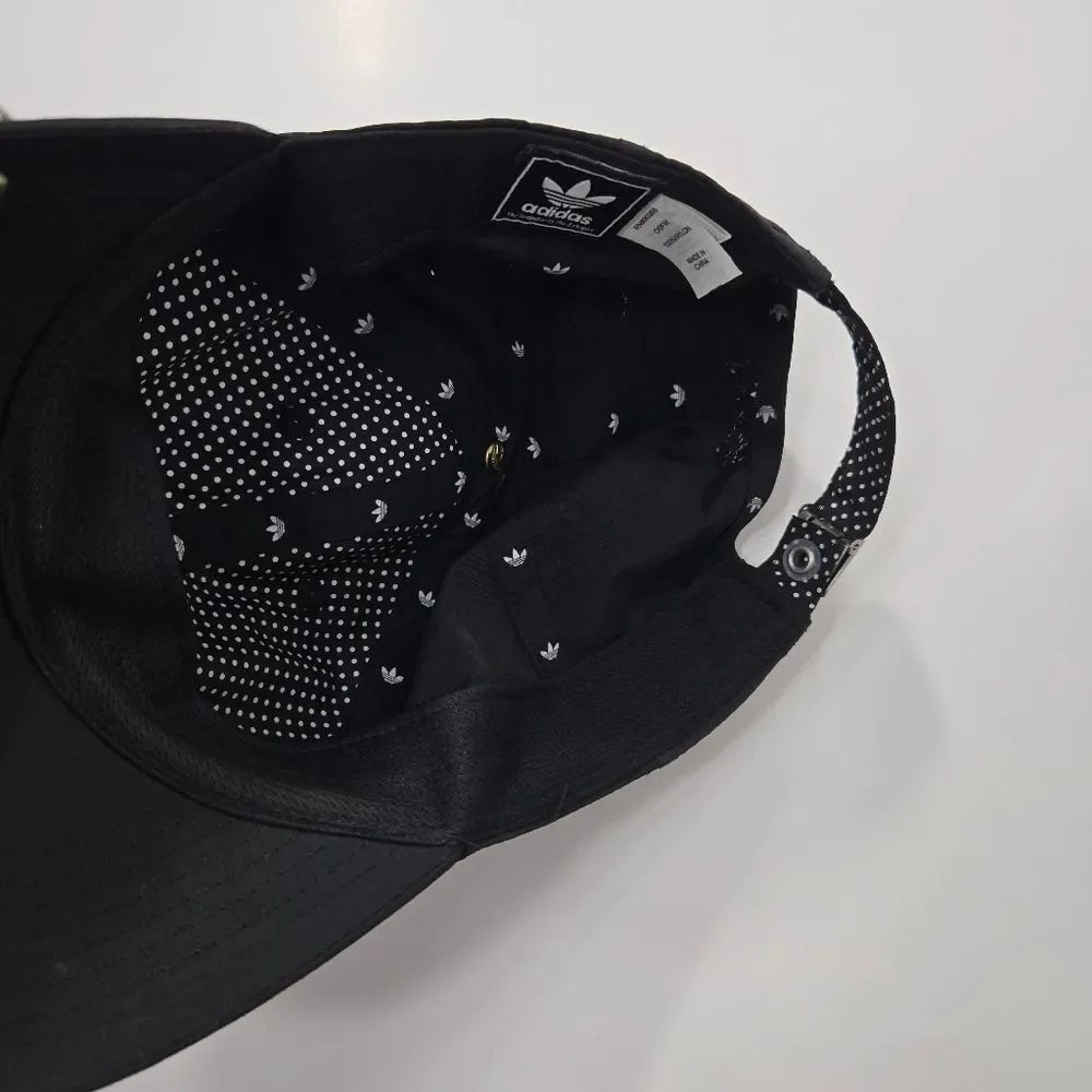 adidas black baseball hat